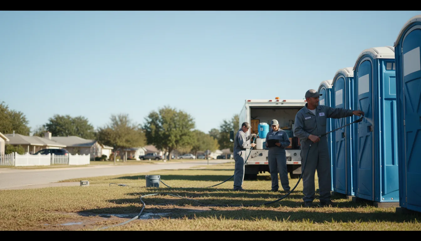 Long-Term Portable Toilet Rental in Richview, IL near me
